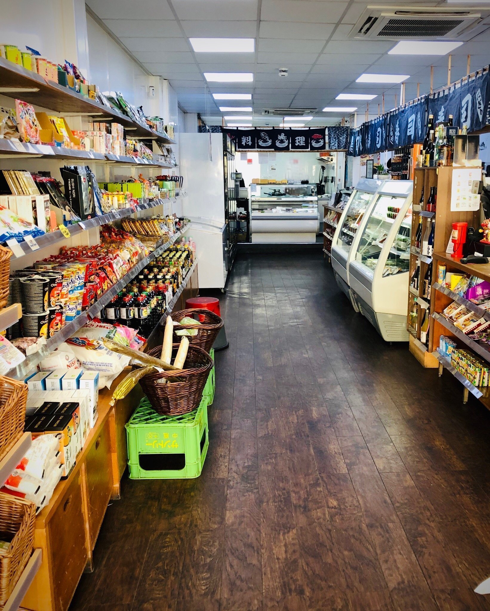 Inside the Fresh Fish Store