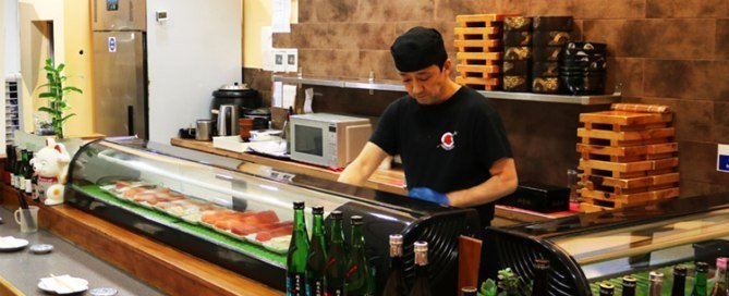 Atariya Meat Counter with Employee